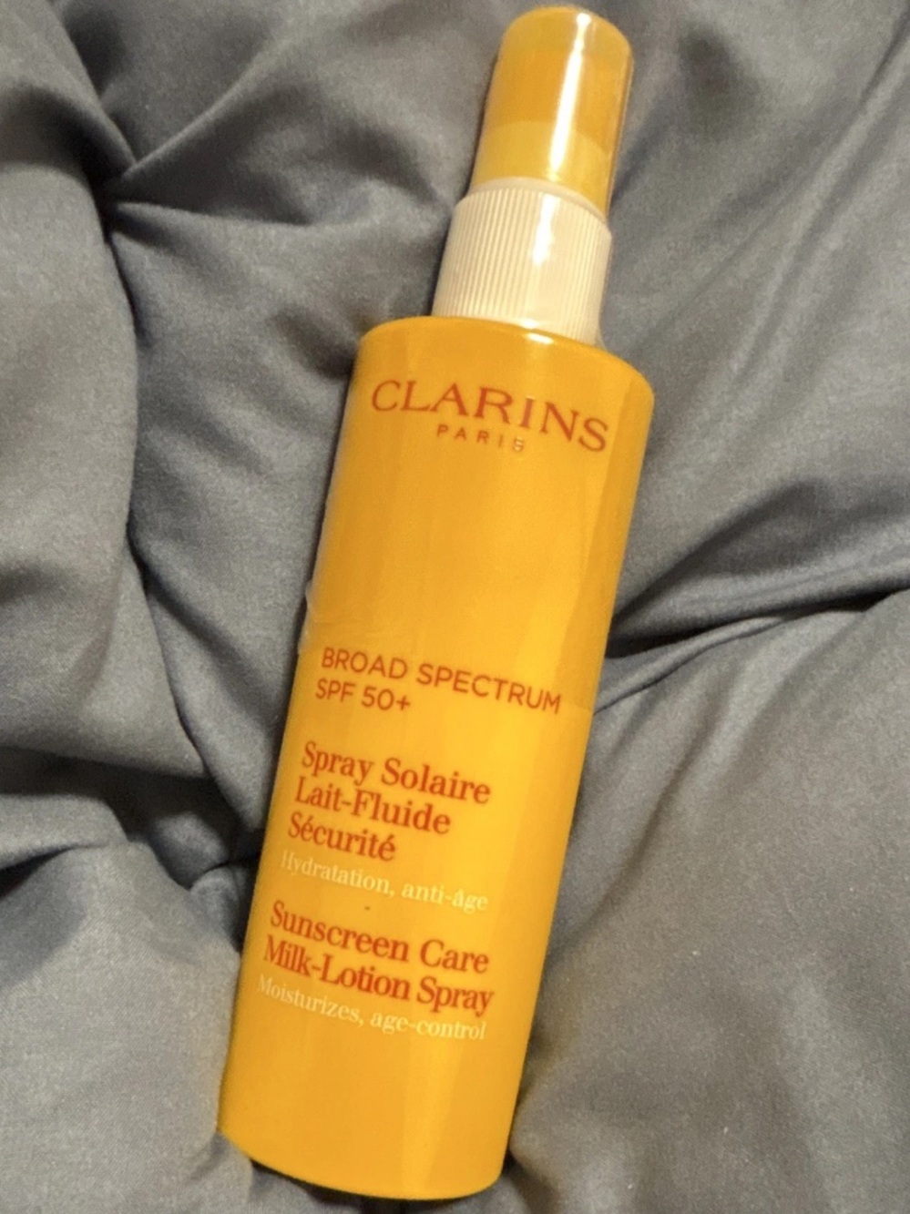 Unisex Clarins SPF 50+ Spray Sunscreen Care